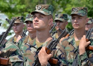 Soldaţii Armatei Naţionale din garnizoana Chişinău au depus jurământul militar