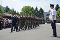 Soldaţii Armatei Naţionale din garnizoana Chişinău au depus jurământul militar