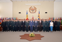 Noul comandant al Armatei Naţionale, prezentat corpului de comandă