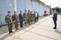 Minister of Defense Inspects the Military Compound 142