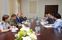 European Union’s Cooperation with National Army Discussed by Pavel Voicu and Peter Michalko