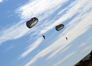 Training Parachute Jumps in Marculesti