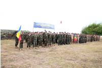 Moldovan soldiers train at the multinational exercise 