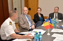 National Army lawyers, assisted by experts from the USA and Romania in the elaboration of a manual in operational law