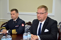 Minister Voicu and Ambassador Zdaniuk discuss Moldovan-Polish cooperation in defense