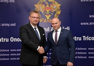 Ministrul Voicu şi ambasadorul Zdaniuk au discutat despre cooperarea moldo-polonă în domeniul apărării