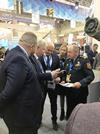 Minister of Defense Pavel Voicu, on an official visit to Kiev