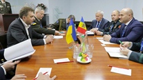 Ministrul Apărării Pavel Voicu, în vizită oficială la Kiev
