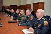 Ministrul Apărării Victor Gaiciuc a fost prezentat efectivului  Armatei Naţionale