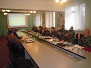 Experţi NATO în vizită la Academia Militară „Alexandru cel Bun”