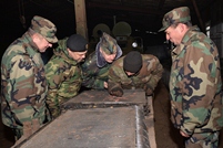 The Minister Defense Victor Gaiciuc paid a working visit to the National Army Maintenance Base