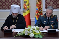 Ministerul Apărării şi Mitropolia Chişinăului şi a Întregii Moldove  au semnat un acord de colaborare
