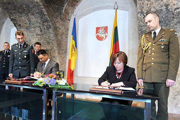 Moldova şi Lituania deschid o nouă etapă în colaborarea militară