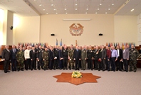 Văduvele eroilor şi veteranii acţiunilor de luptă de pe Nistru,  la Ministerul Apărării