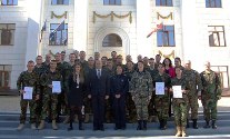 The military from National Army Units are trained in the field of gender equality in international operations and missions
