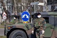 The military, police and carabineers patrol the north, center and south of the Republic of Moldova