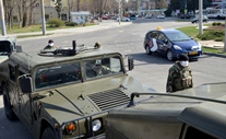 The military, police and carabineers patrol the north, center and south of the Republic of Moldova