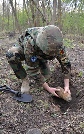 Demining mission in Ialoveni district, carried out by military engineers 