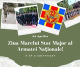 Message of the Minister of Defense, Alexandru Pînzari, on the occasion of the XXVIII anniversary of the creation of the General Staff of the National Army