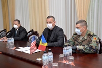 Minister of Defense Alexandru Pinzari had a meeting with His Excellency, US Ambassador to the Republic of Moldova, Dereck J. Hogan