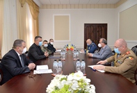 Bilateral cooperation in the field of defense, for the attention of the Minister of Defense Alexandru Pinzari and the Romanian Ambassador, Daniel Ionita