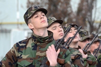 Between April and July, about 1210 young people will be enlisted in the National Army