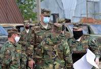Două unități ale Armatei Naționale inspectate de ministrul Apărării, Alexandru Pînzari