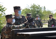 Two units of the National Army inspected by the Minister of Defense, Alexandru Pinzari