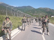 National Army soldiers on duty in Kosovo