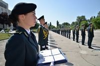 A new promotion of young officers in the National Army 