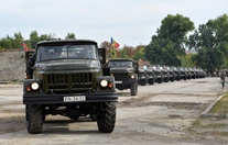 “Stefan cel Mare” Brigade from Chisinau was Inspected by the Leadership of the Ministry of Defense and the National Army