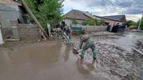 Armata Naţională intervine la Comrat pentru lichidarea consecinţelor inundaţiilor