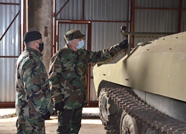 Winter preparation of the National Army engineers, verified by the Minister of Defense and the commander of the National Army