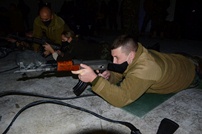 The instructional - methodical sessions, carried out at the military base of the National Army