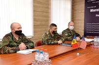 Cooperarea moldo-americană în domeniul  apărării  discutată de comandantul Armatei Naţionale