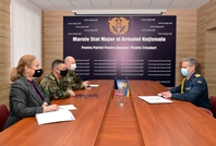 Bilateral meeting at the Ministry of Defense