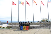 National Army Honors the State Flag 