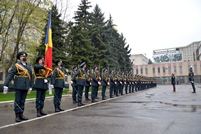 National Army Honors the State Flag 