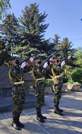Eroii căzuţi în cel de-al Doilea Război Mondial -  comemoraţi de militarii Armatei Naţionale