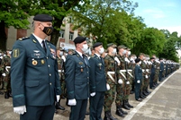 Soldiers from Chisinau Garrison Take Military Oath