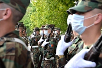 Soldiers from Chisinau Garrison Take Military Oath