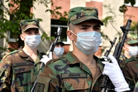 Soldiers from Chisinau Garrison Take Military Oath