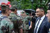 Studenţii militari – donează benevol sînge