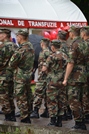 Studenţii militari – donează benevol sînge