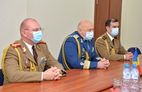 Oficiali militari români, la Ministerul Apărării