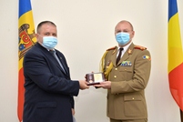 Oficiali militari români, la Ministerul Apărării