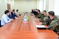 Meeting with the Deputy Prime Minister for Digitization, at the Ministry of Defense