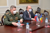 The New Russian Attaché Presented at the Ministry of Defense