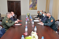 The New Russian Attaché Presented at the Ministry of Defense