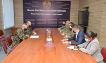  National Army Commander met with representatives of the US Embassy at the Ministry of Defense